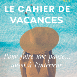 la page de présentation du cahier de vacances